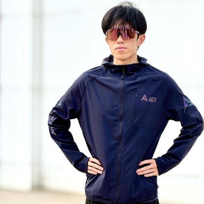 12月優惠 | AKIV跑步透氣跣水風褸男女款 | 黑色