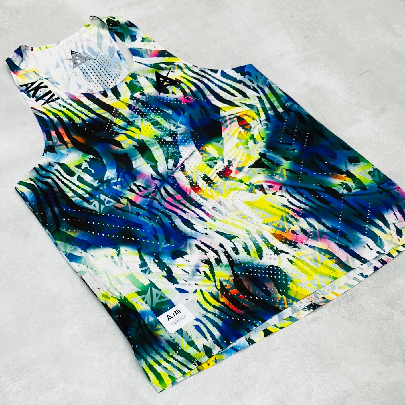 AKIV AeroPro Singlet Unisex | Tropical Energy
AKIV 空力競速背心男女款 | 熱帶能量