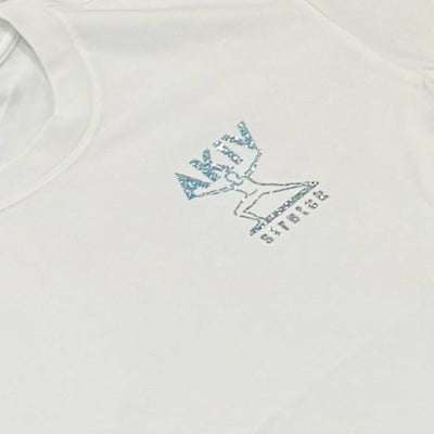 AKIV Cotton White T-Shirt Unisex | Stretch | Bling Logo
AKIV 棉質休閒款白色短袖T恤 | 伸展款 | 閃亮 Logo