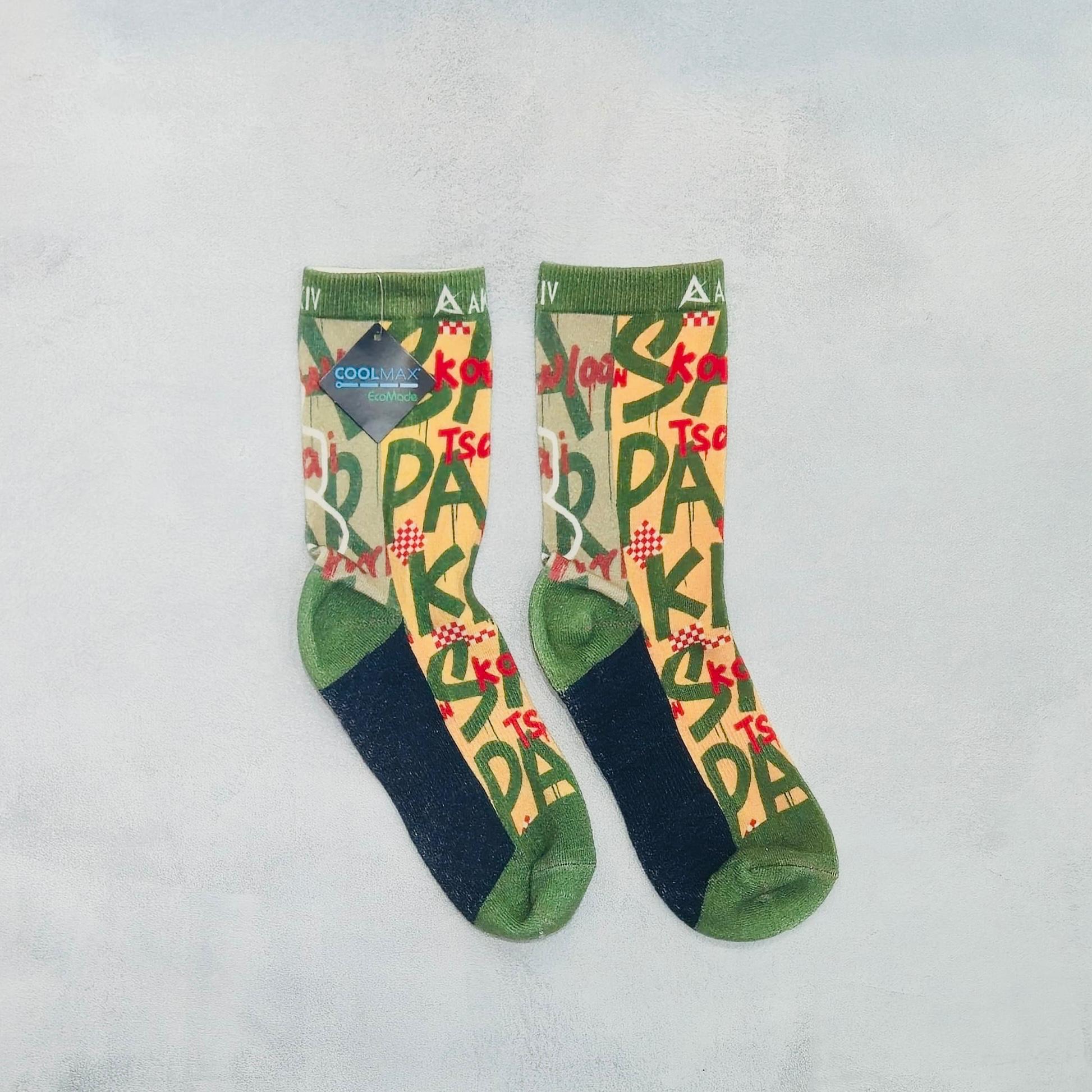 AKIV 高筒Coolmax輕氣墊跑步襪男女款 | 均碼 | 九龍仔