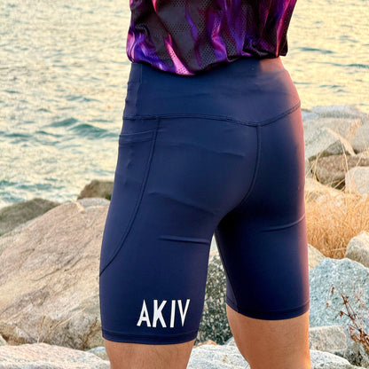 AKIV Classic Training Tights Unisex | Dark Blue
AKIV 經典訓練緊身褲男女款 | 深藍色