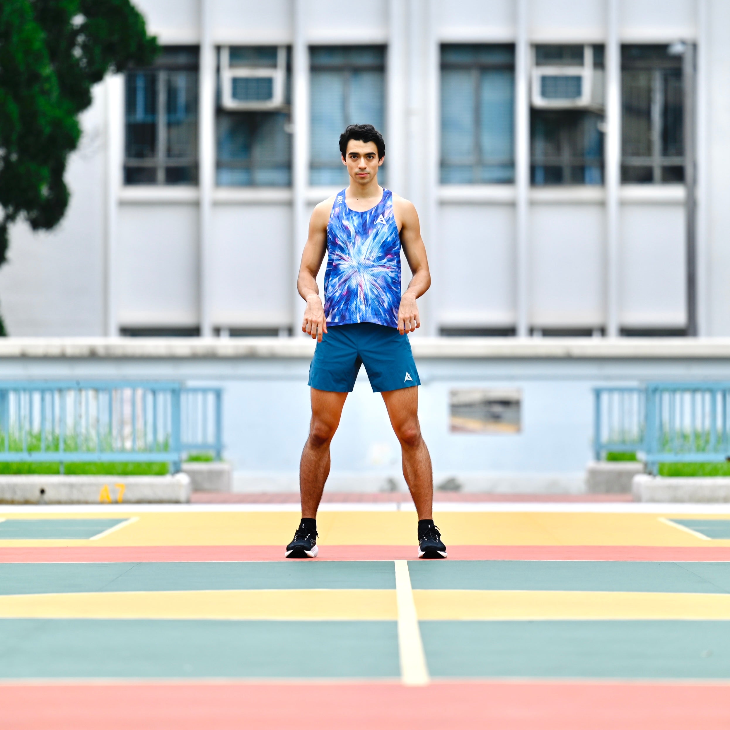 AKIV Elite Singlet Unisex | Blue Diamond