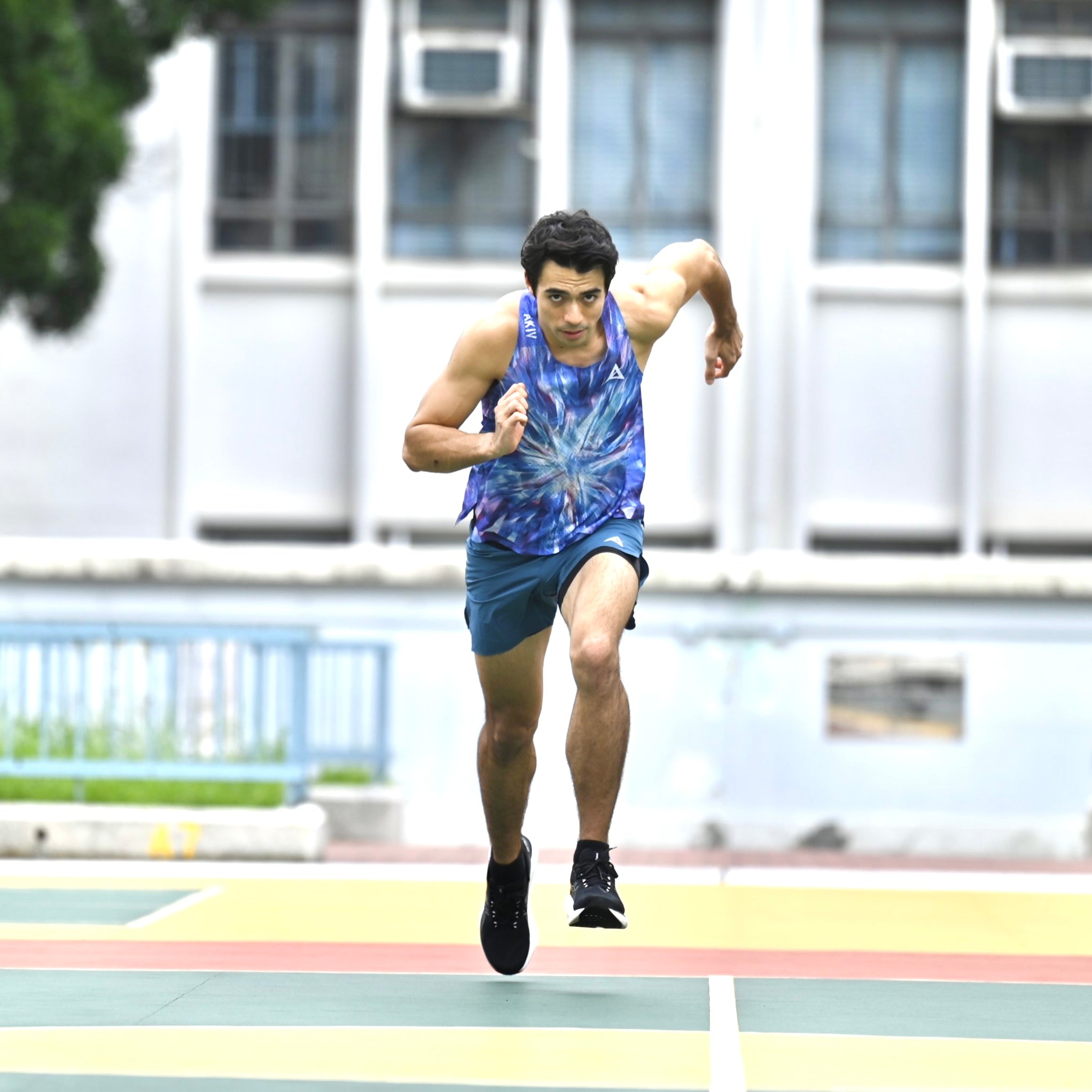 AKIV Elite Singlet Unisex | Blue Diamond