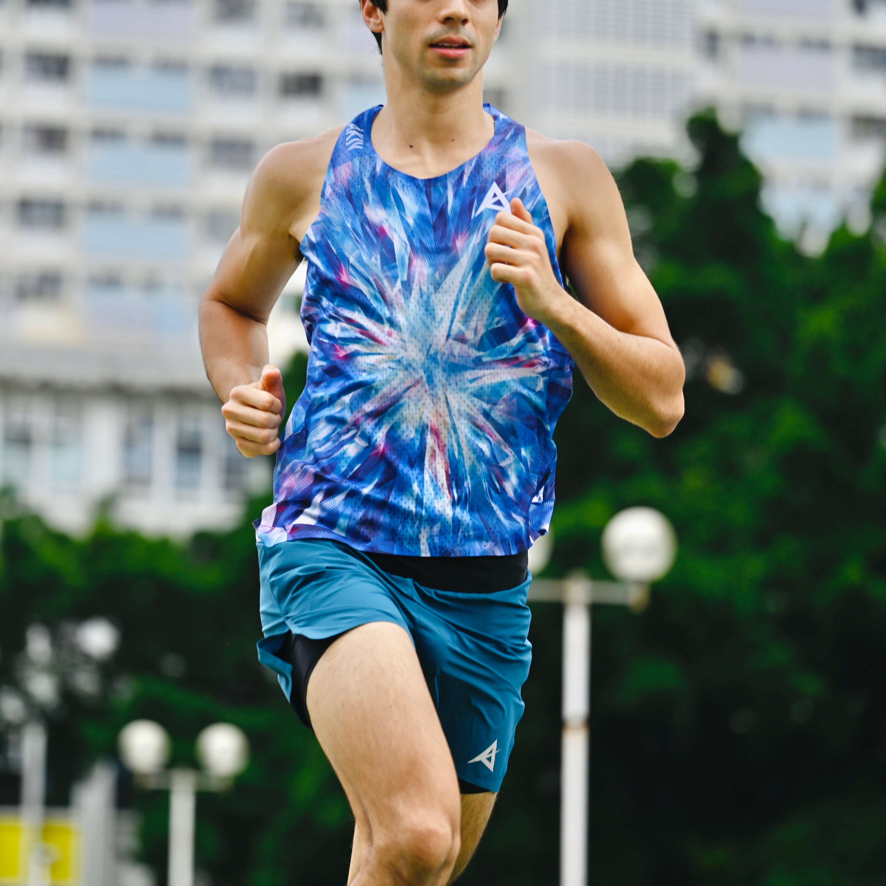 AKIV Elite Singlet Unisex | Blue Diamond