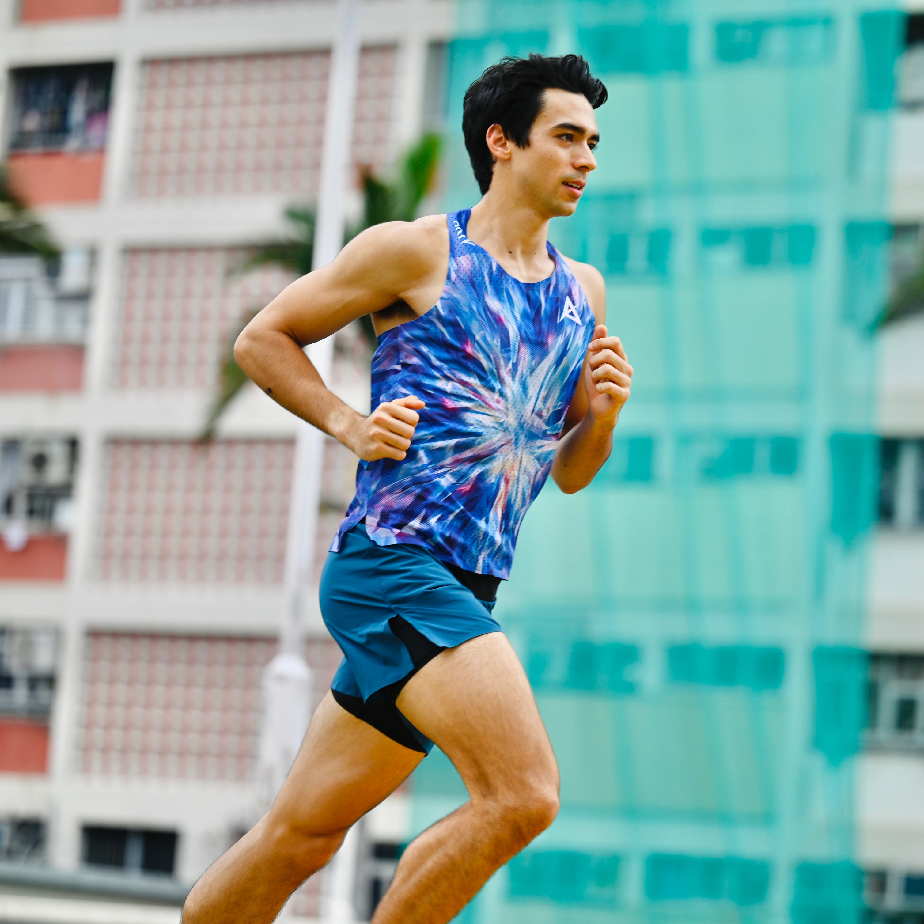 AKIV Elite Singlet Unisex | Blue Diamond