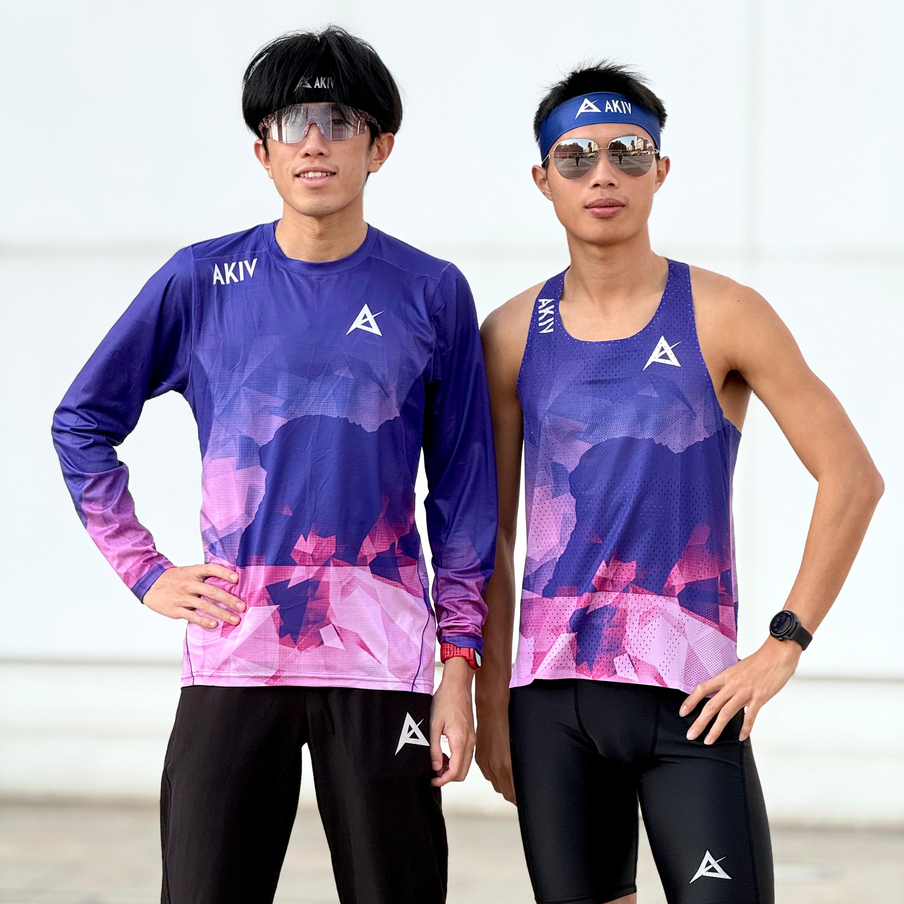AKIV 硅膠防滑內襯頭帶 | 藍色