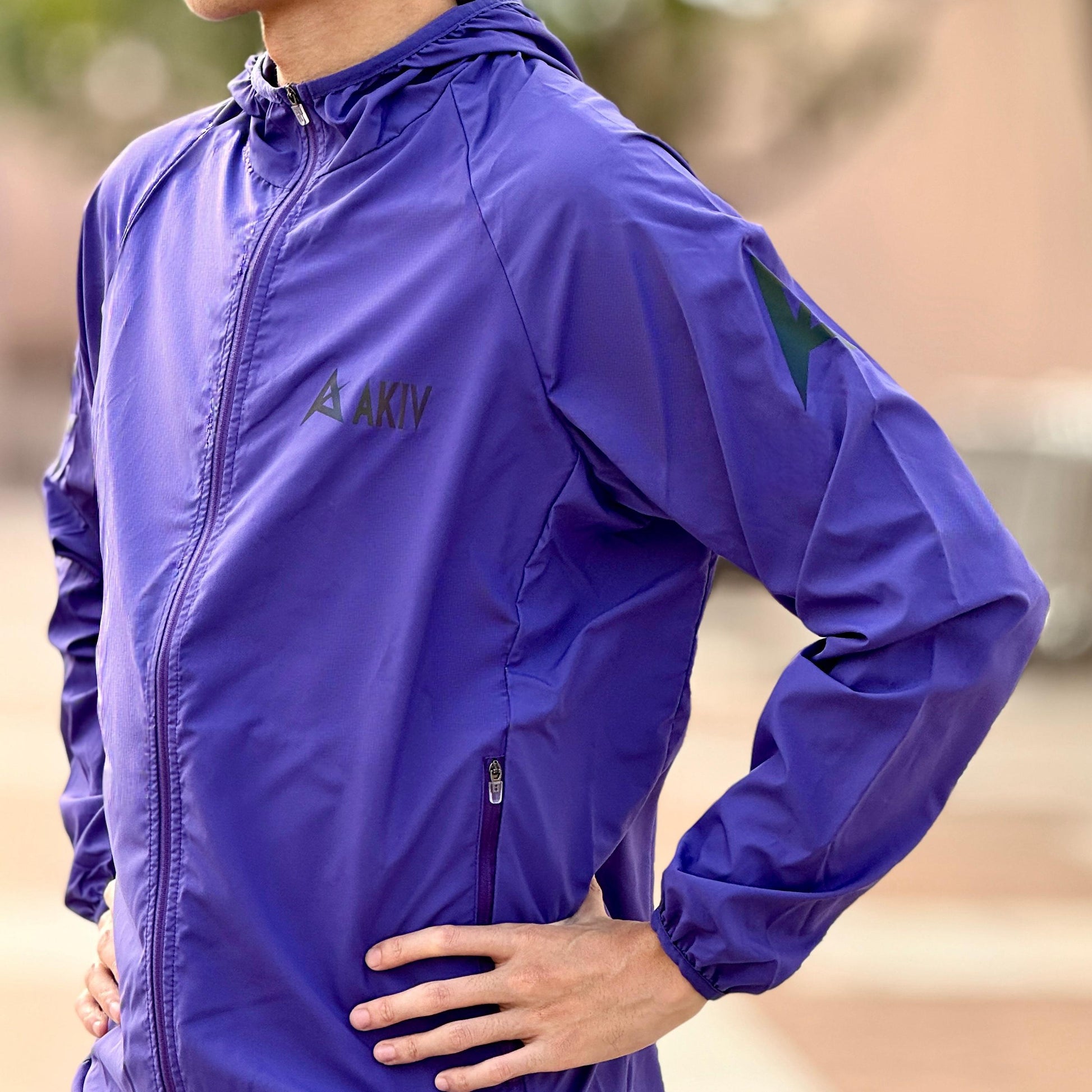 AKIV Running Breathable Waterproof Packable Jacket Unisex | Purple
AKIV 跑步透氣跣水收納式風褸男女款 | 紫色