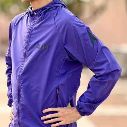 AKIV Running Breathable Waterproof Packable Jacket Unisex | Purple
AKIV 跑步透氣跣水收納式風褸男女款 | 紫色
