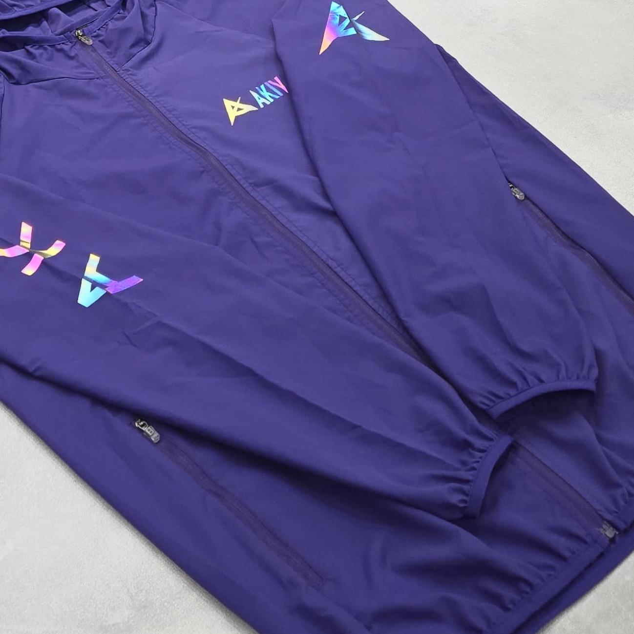 AKIV Running Breathable Waterproof Packable Jacket Unisex | Purple
AKIV 跑步透氣跣水收納式風褸男女款 | 紫色