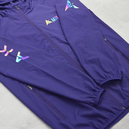 AKIV Running Breathable Waterproof Packable Jacket Unisex | Purple
AKIV 跑步透氣跣水收納式風褸男女款 | 紫色