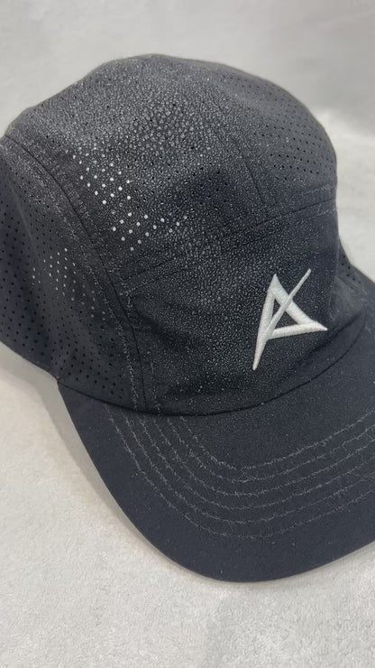 AKIV Running Pro Black Cap | Embroidery Special Edition