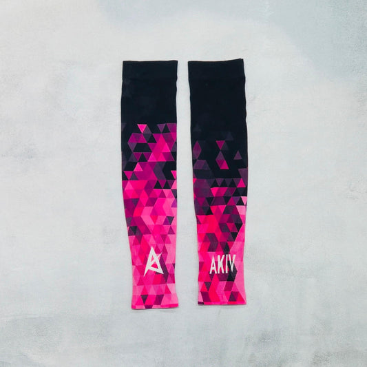 AKIV Lightweight Quick Dry Running Sleeves | Black to Rose Red Gradient
AKIV 輕盈快乾跑步手袖 | 黑玫紅色漸變