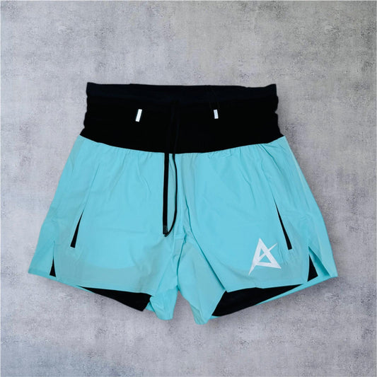 AKIV 2-in-1 Trail Running Shorts Unisex | Inner Tight | Lake Green
AKIV 2合1多功能專業跑步褲男女款 | 平腳內膽版 | 湖水綠